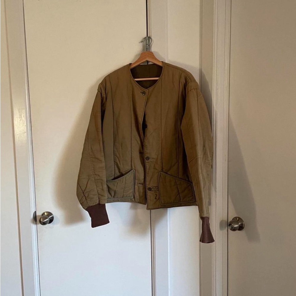Vintage quilted shell jacket